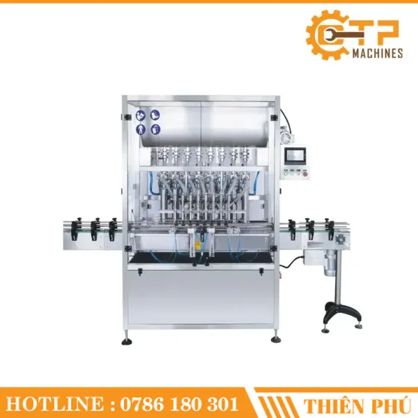 Alternative view of Máy Chiết Rót Dung Dịch Sệt 2-12 Đầu Piston Tự Động